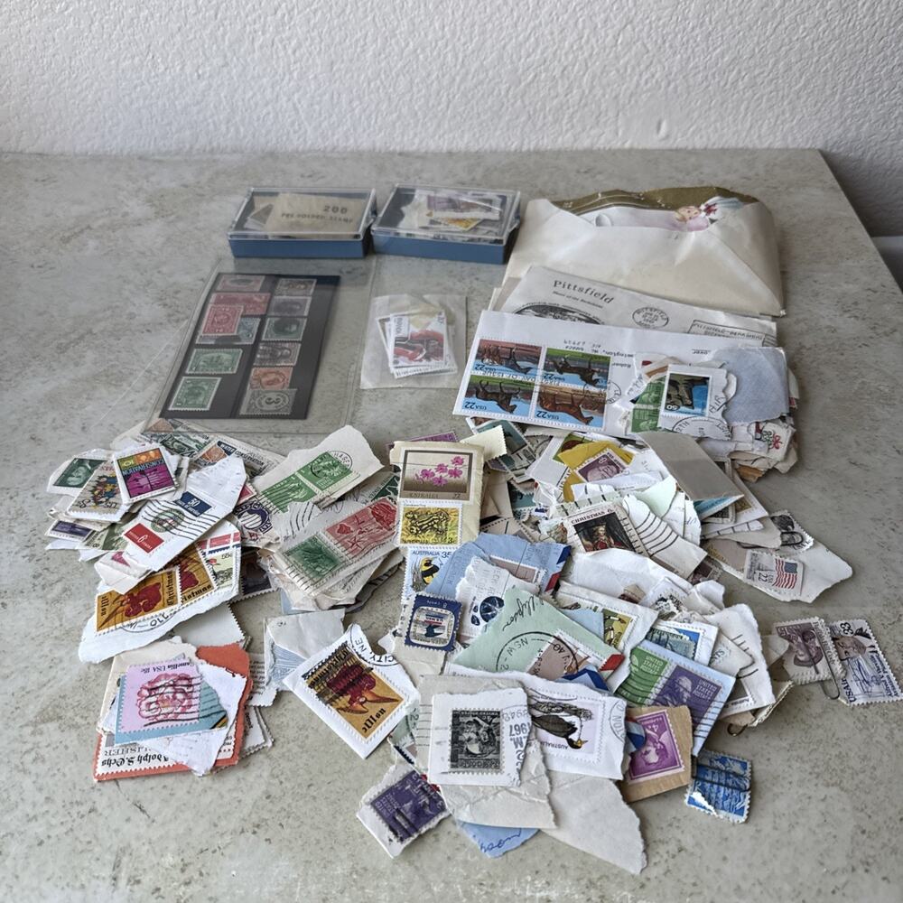 Huge Vintage Stamps collection USA and Foreign world